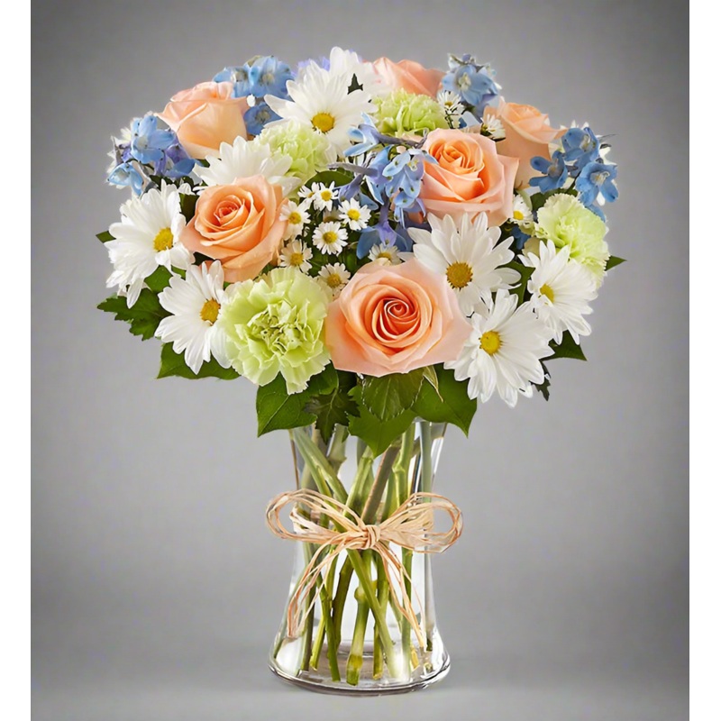 Morning Melody Bouquet-Without & With