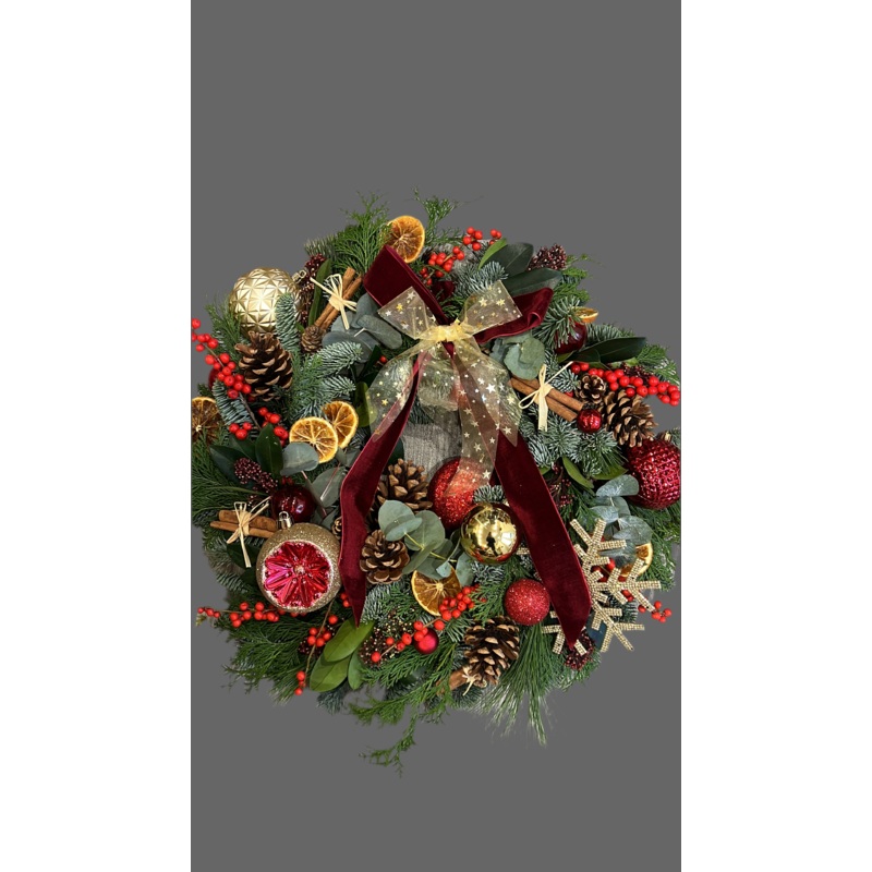 Traditional Christmas Wreath