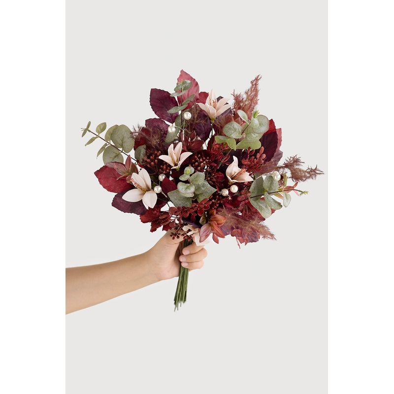 Accent Combo in Burgundy & Dusty Rose