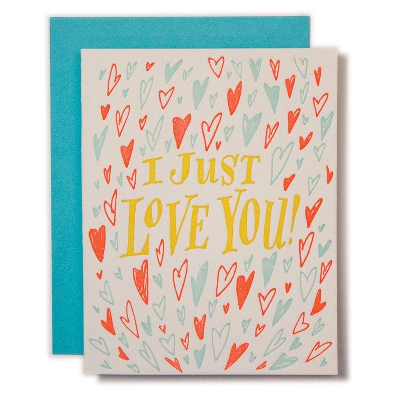 I Just Love You Card