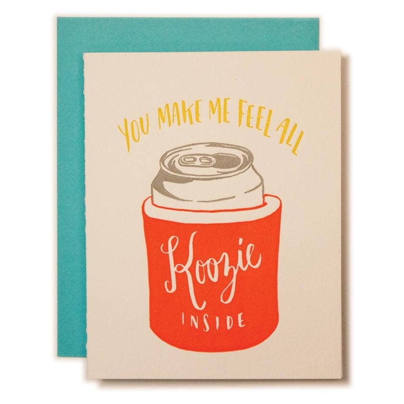 Koozie Inside Card