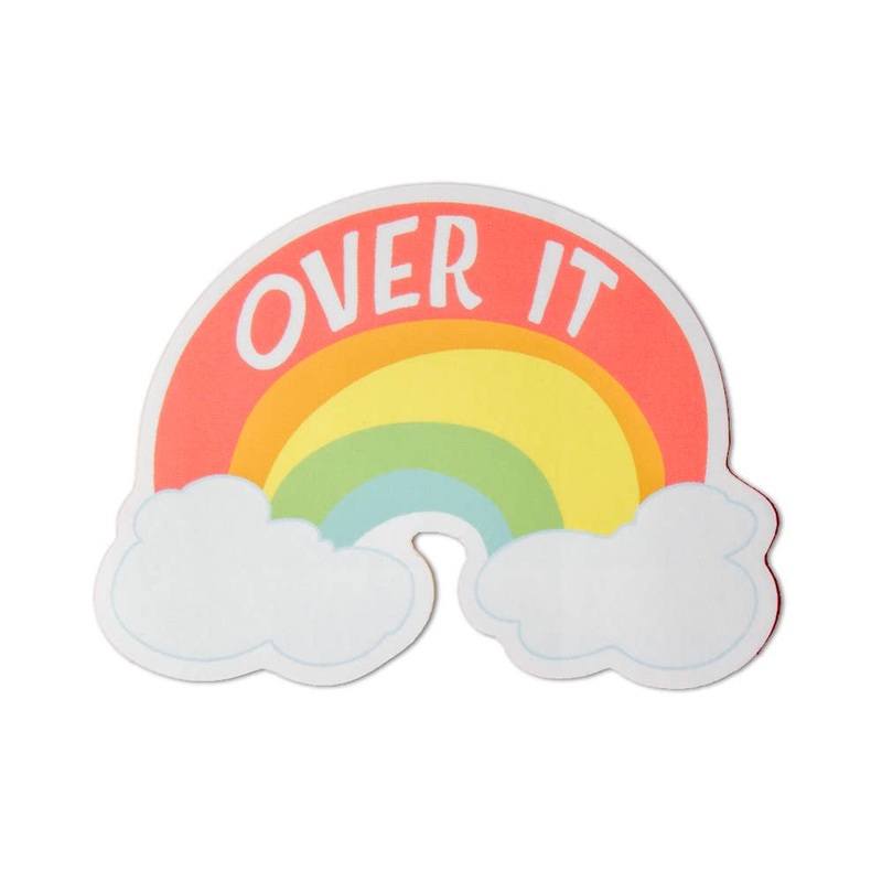 Over It Sticker