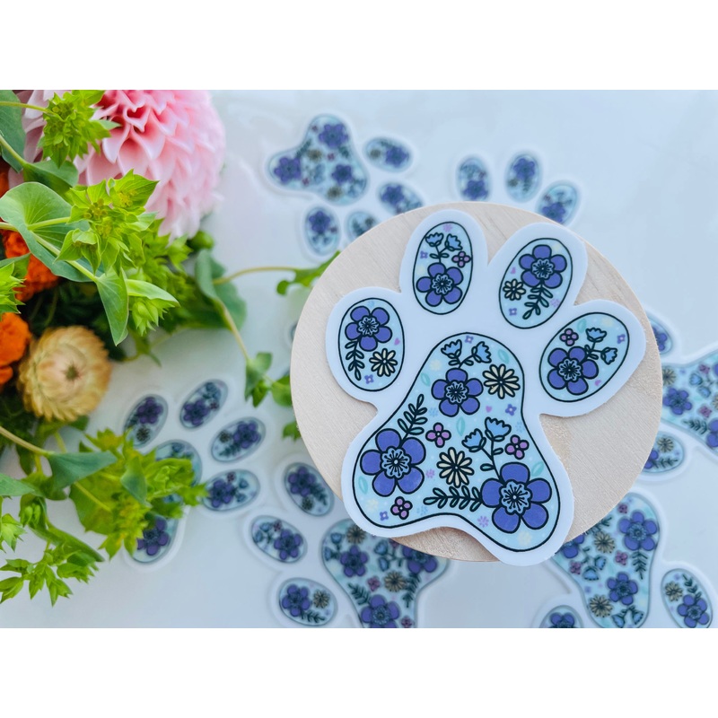 Paw Print Sticker