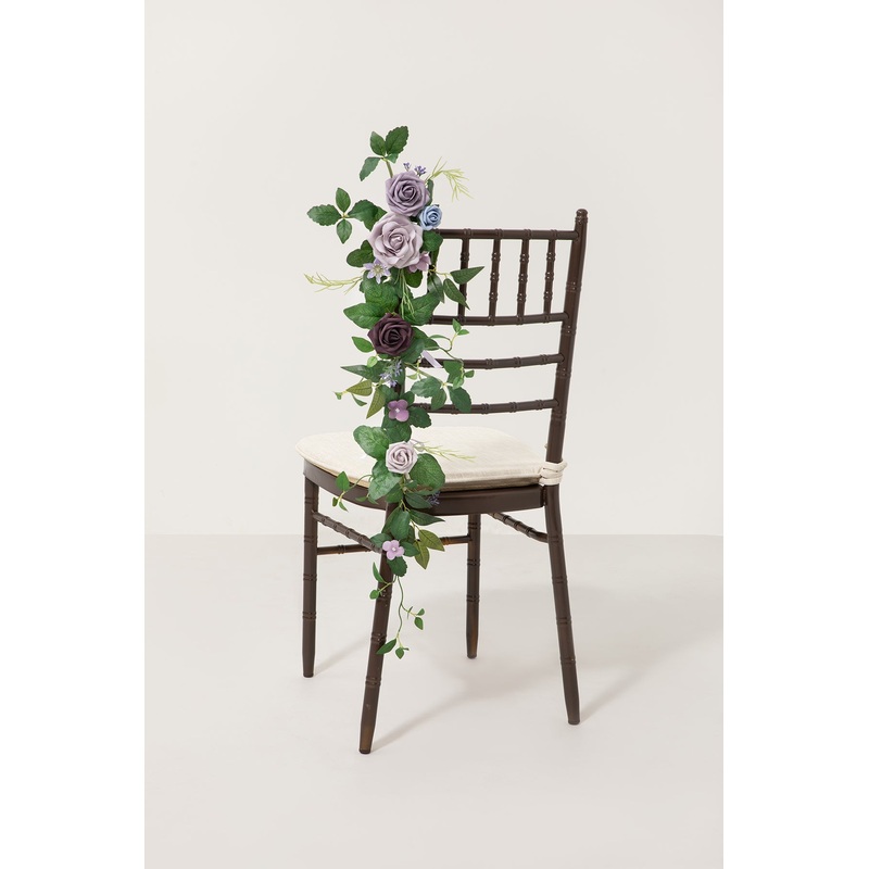Wedding Hanging Chair Back Decoration in Ethereal Purple Dream