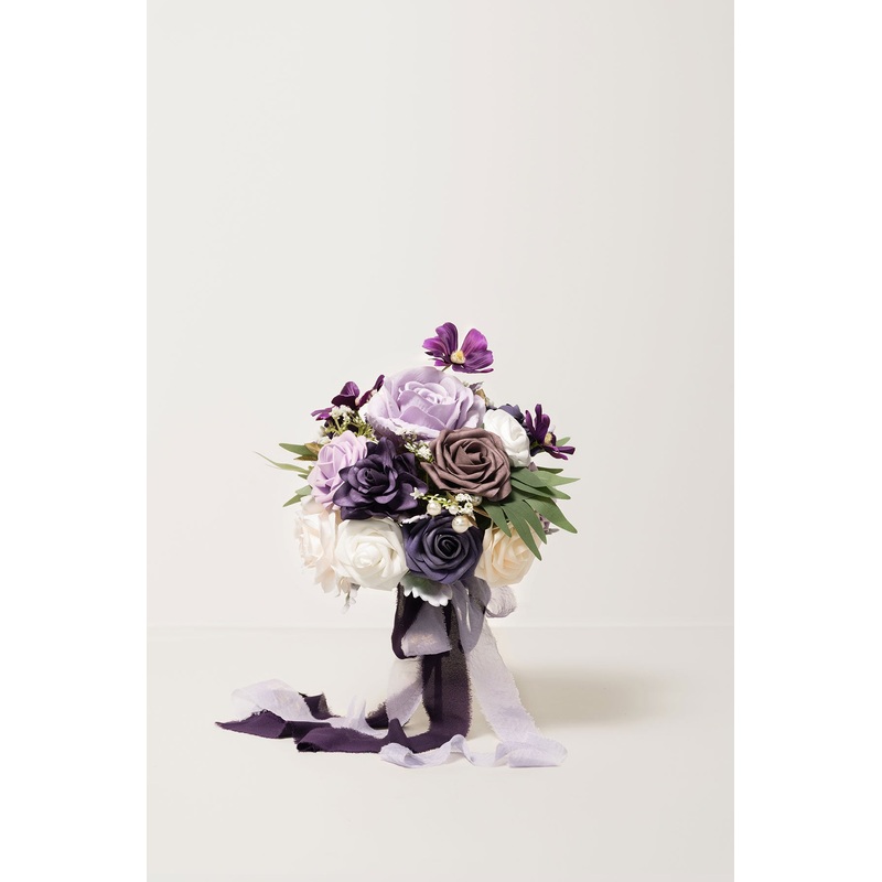 Bridesmaid Bouquet in Lilac & Cream