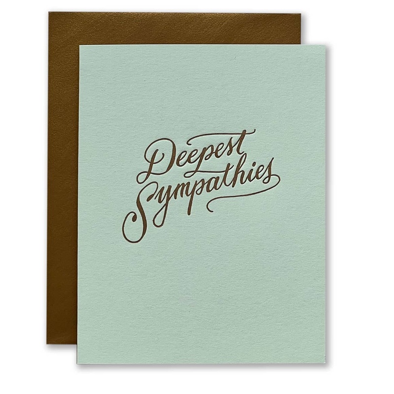 Deepest Sympathies Card