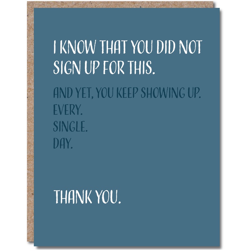 Thank You Card  Appreciation Cards