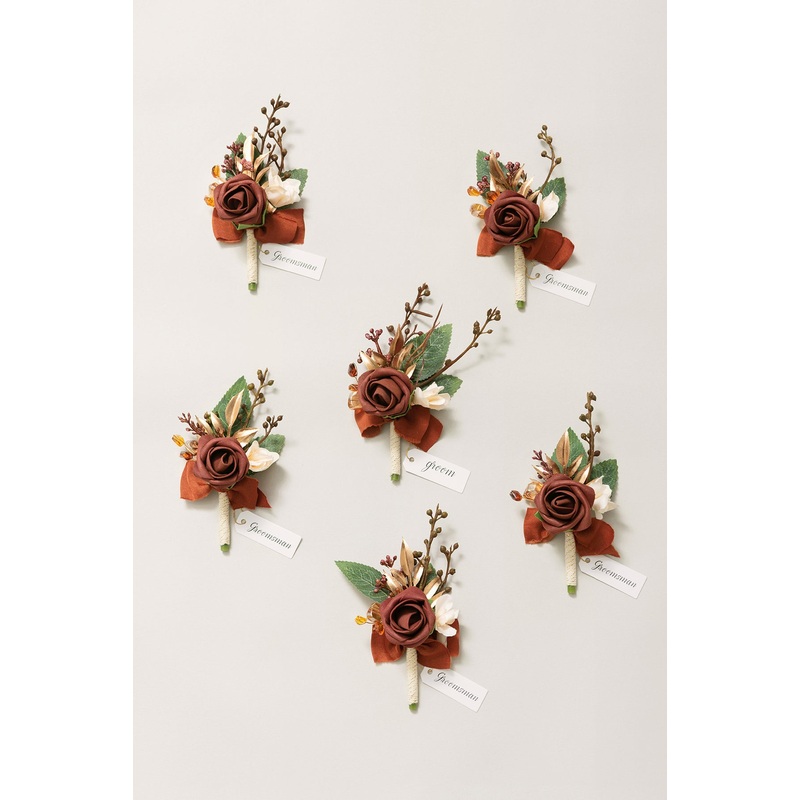 Boutonnieres in Amber | Clearance