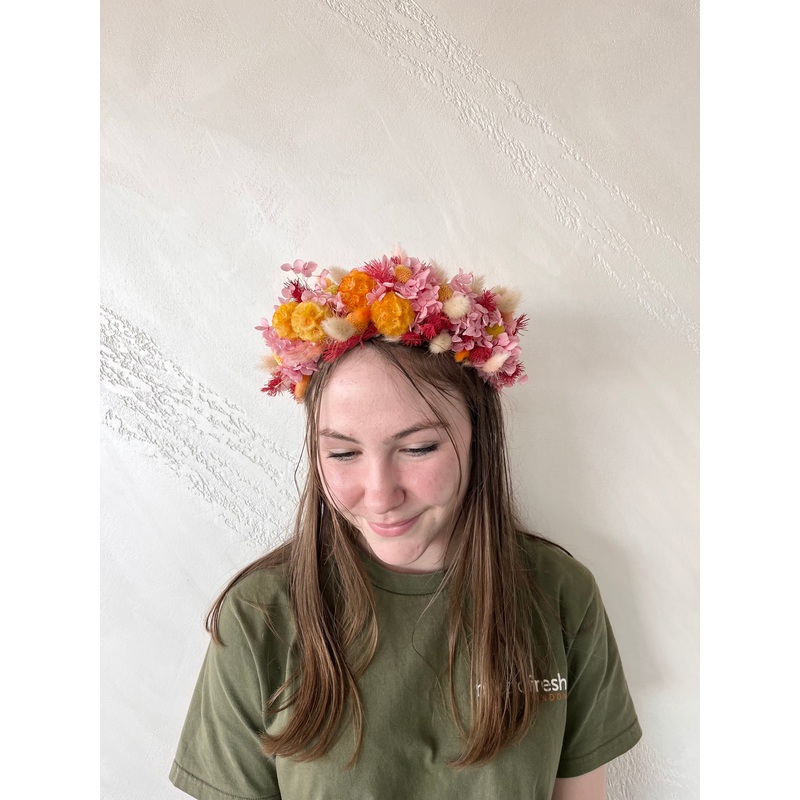 Everlasting Flower Crown-Three Quarter Crown & Full Crown