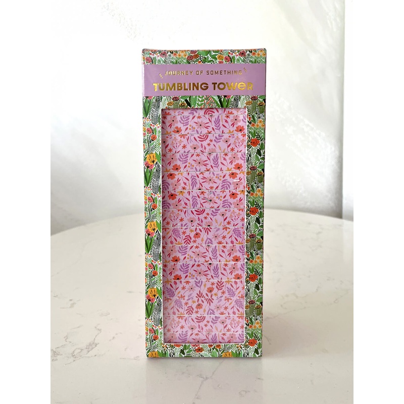 Floral Tumbling Tower