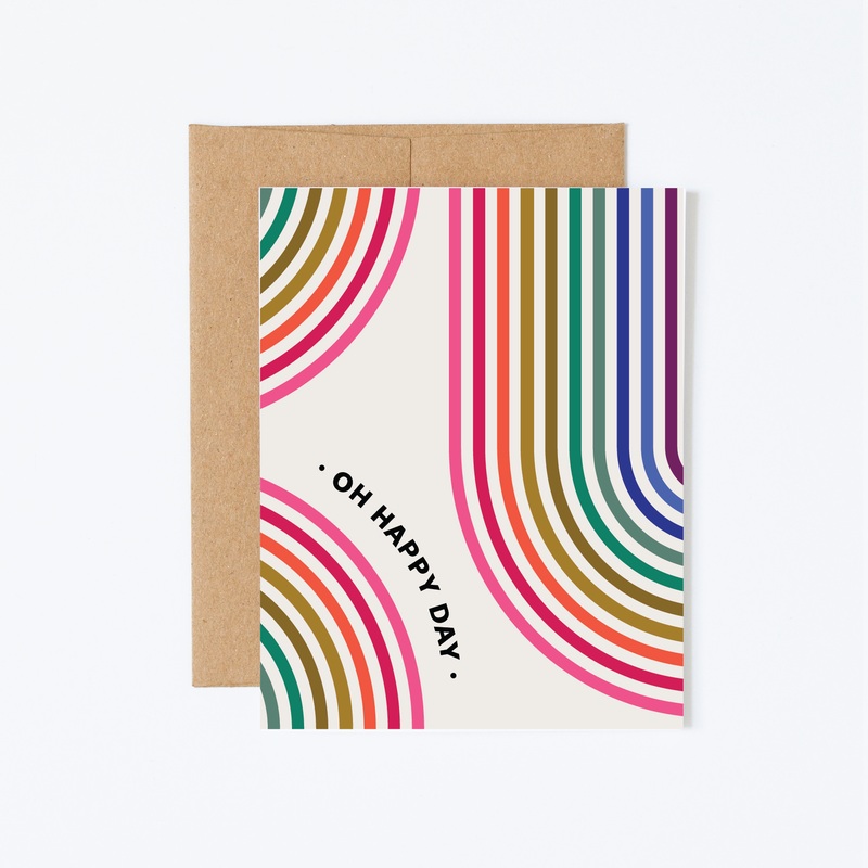 Oh Happy Day Birthday Greeting Card