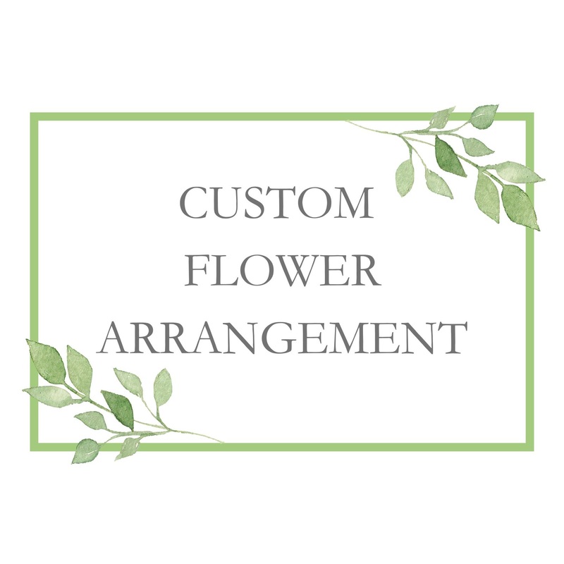 Custom Flower Arrangement.-Medium tied arrangement & Large tied arrangement & Extra large tied arrangement & Small arrangement & Medium arrangement & Large arrangement & Extra large arrangement