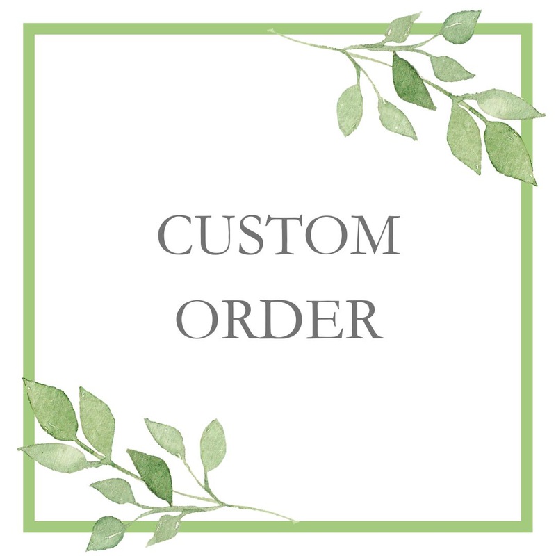 Natalie’s custom order – booking payment