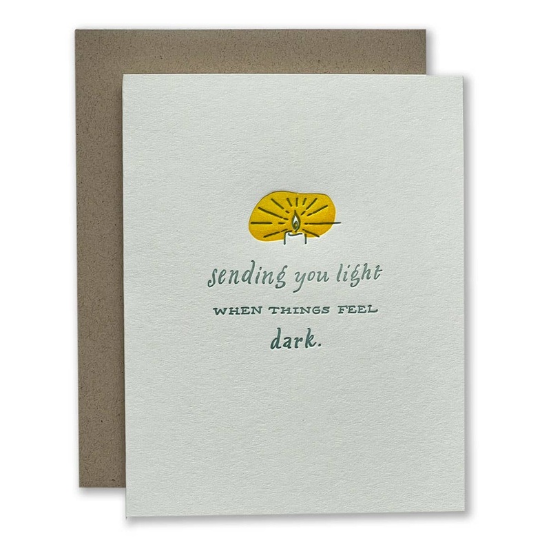 Sending You Light Sympathy Card
