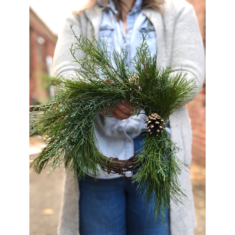 Mini Pine Wreath-20.00-20.00-25.00