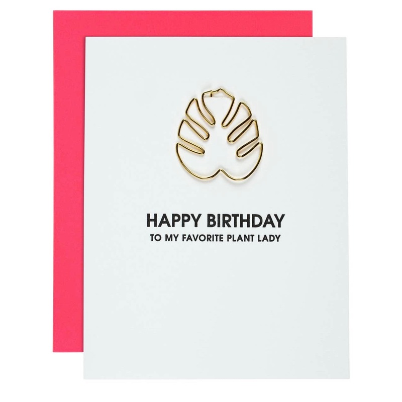 Plant Lady Birthday Card