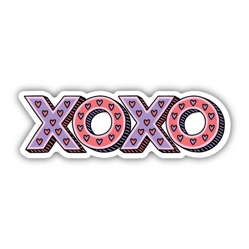 XOXO Valentine’s Day Sticker