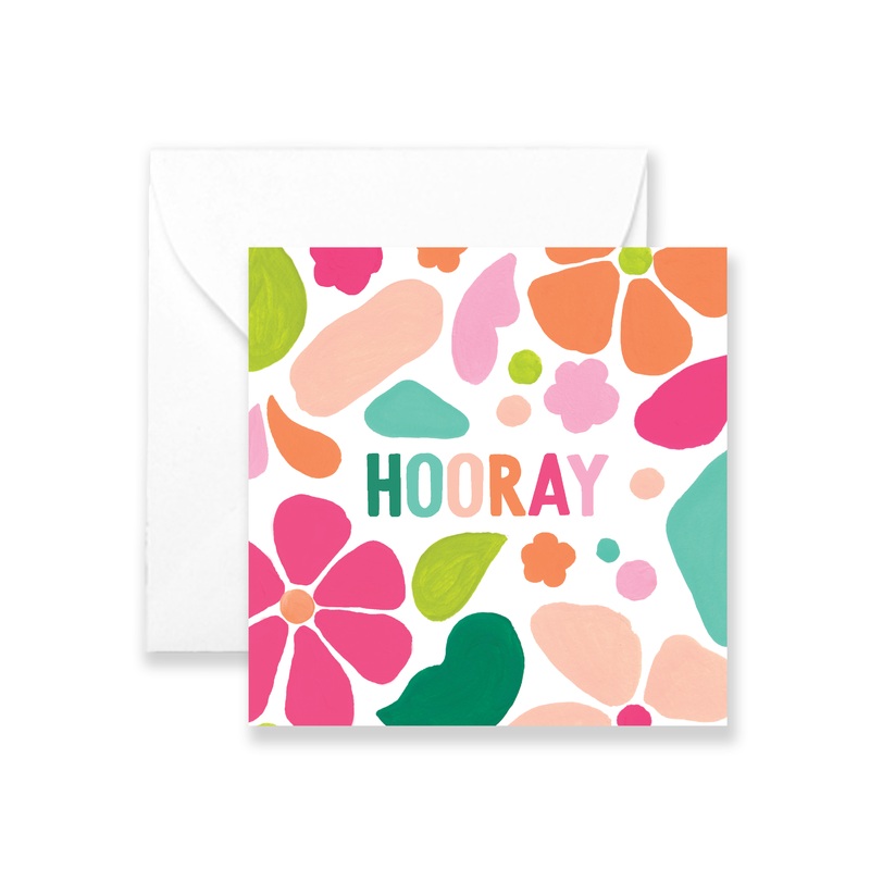 Hooray – Izzy Mini Greeting Card