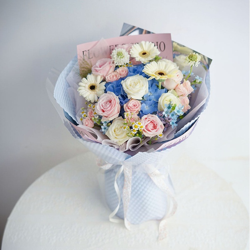 Blue Elegance Bouquet