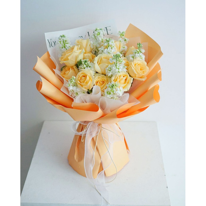 Champagne Romance Bouquet