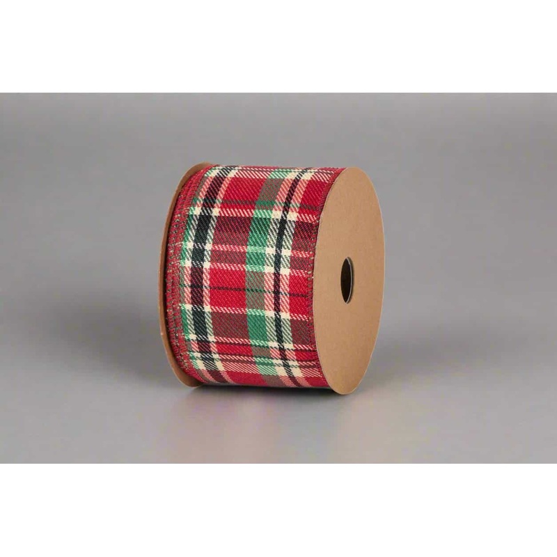 Dublin Christmas Ribbon Reel 63MM X 10M