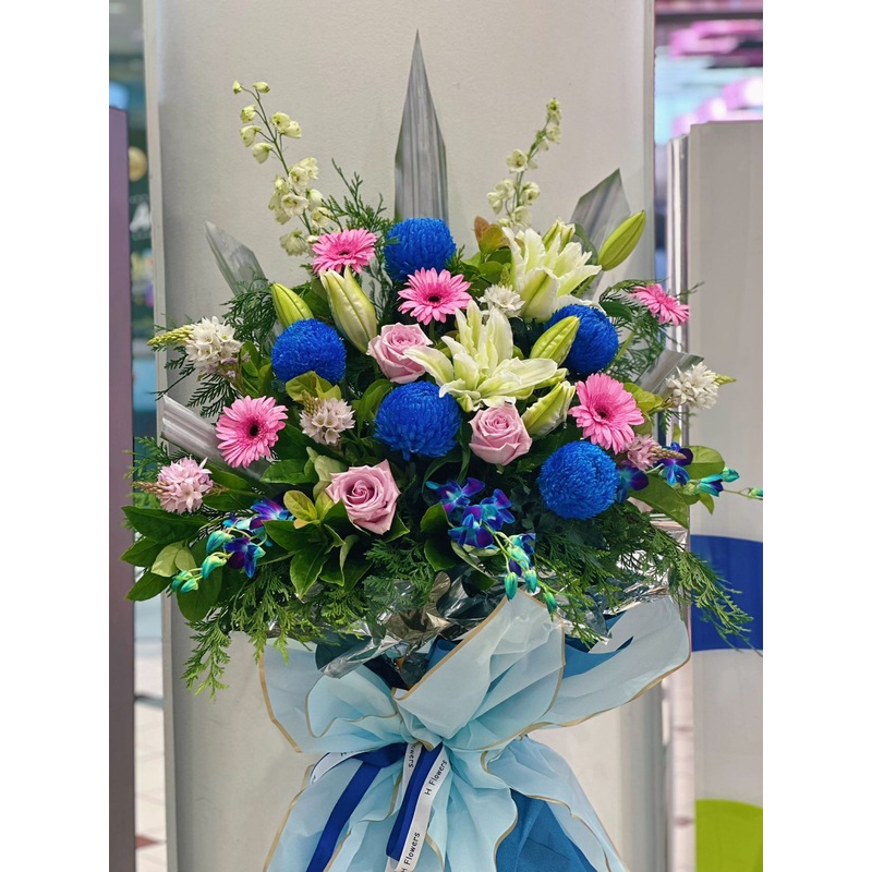 Blue Radiance Grand Opening Flower
