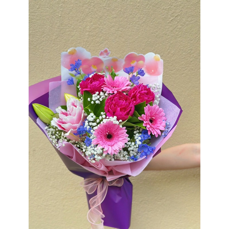 Purple-Pink Romance Flower