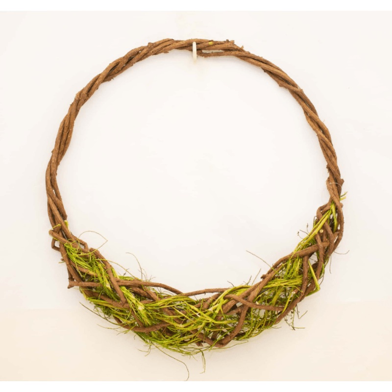VINE WREATH DECOR 40CM