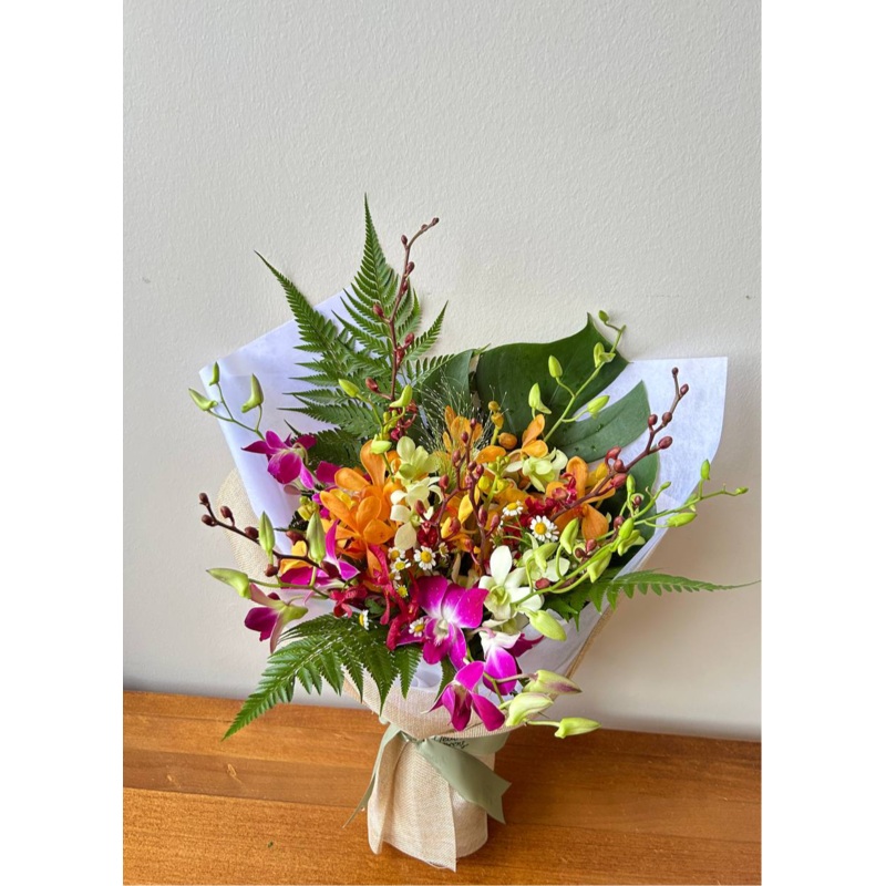 Tropical Orchids Arrangement (Bouquet/ Vase)
