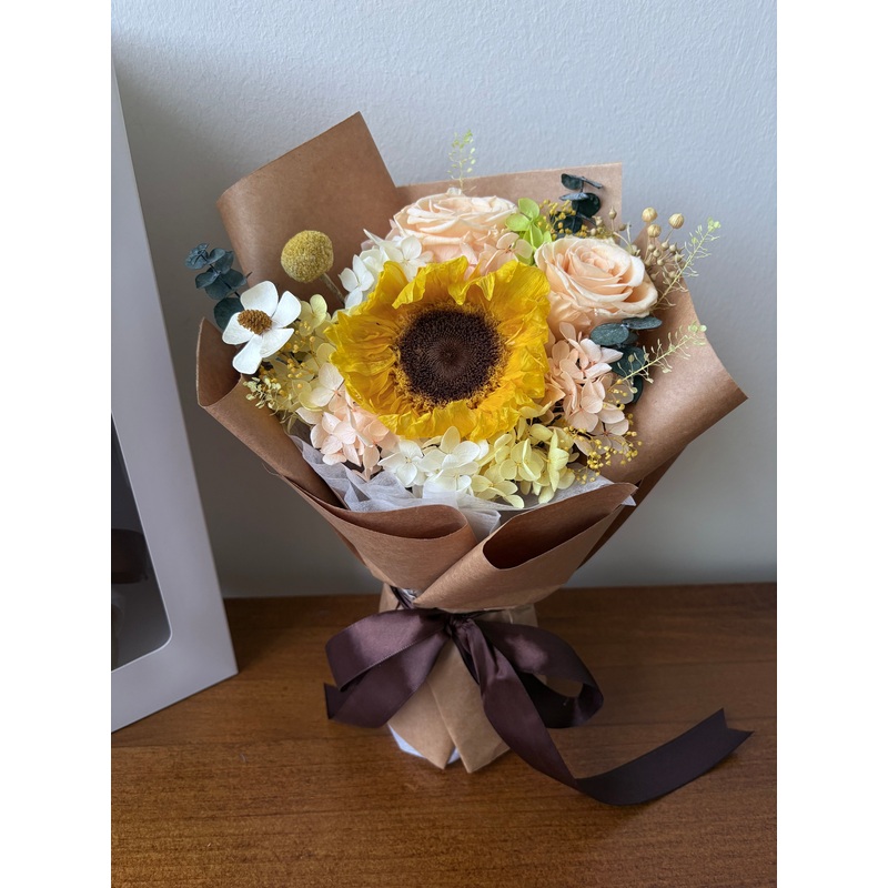 Golden Hour – Preserved and Dried Bouquet