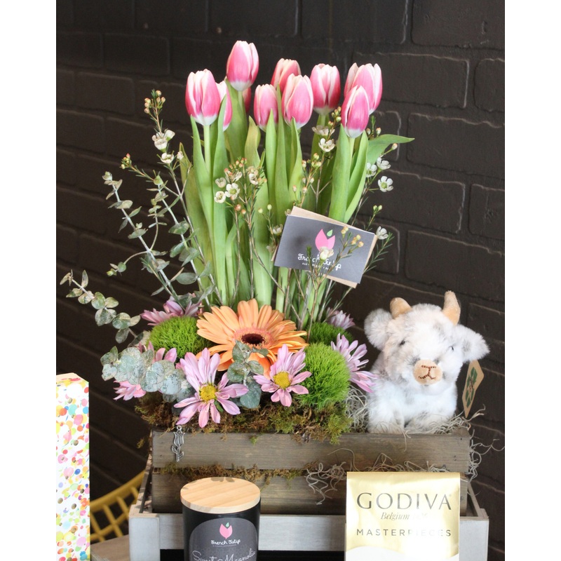 Tiny Smile-Giraffe & Penguin & Bear & Sloth & Hippo & Doggie & Llama