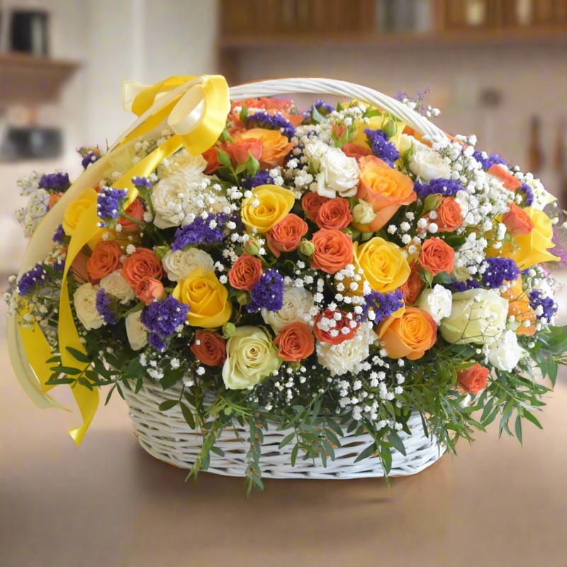 Cheerful – Flower Basket-Small & Medium & Large