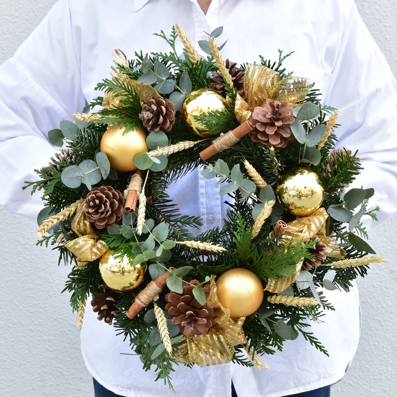 Bliss – Christmas Wreath-Standard & Medium