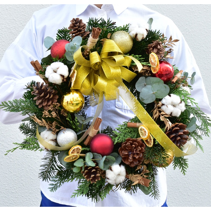 Noel – Christmas Wreath-Standard & Medium