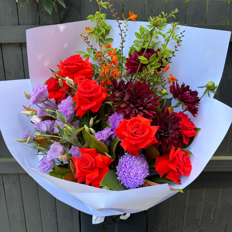 Amethyst Blooms February Bouquet