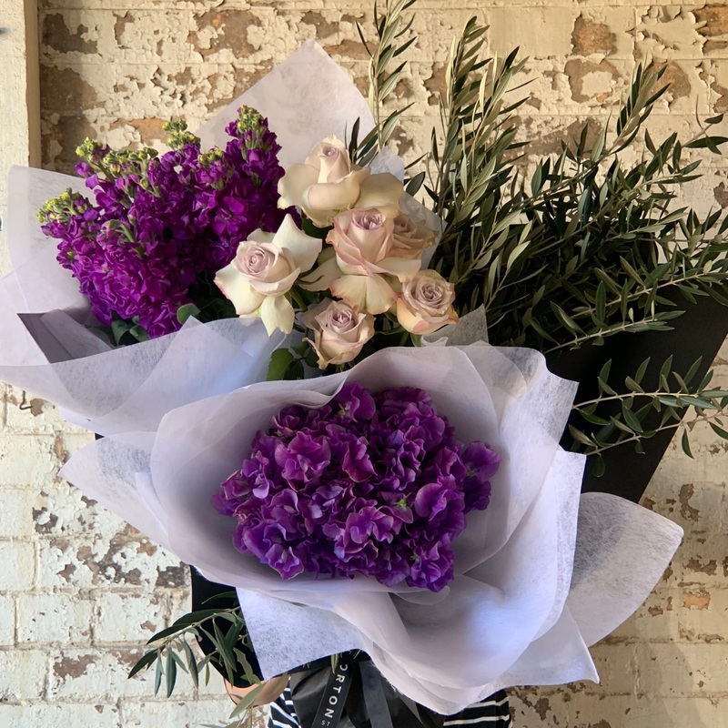 Colour Me – Purple Seasonal Bouquet