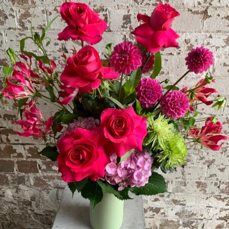 Magenta Moments Seasonal Bouquet