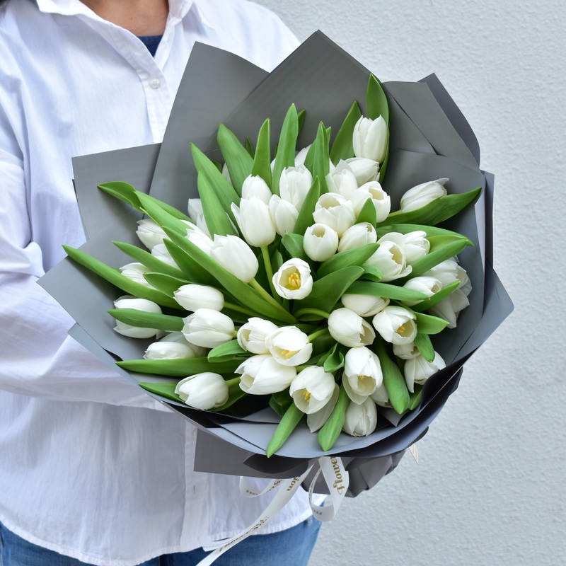 White Tulips-21 tulips & 31 tulips & 51 tulips & 101 tulips