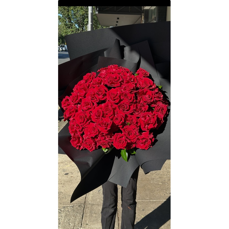 6 Dozen Luxury Red Roses