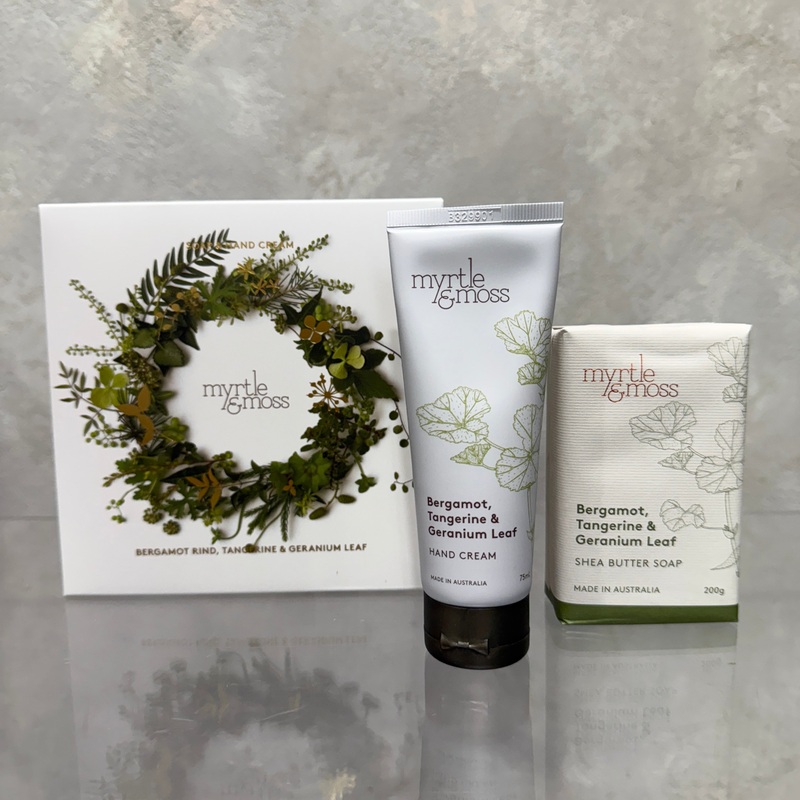 Myrtle & Moss Soap and Hand Cream Duet