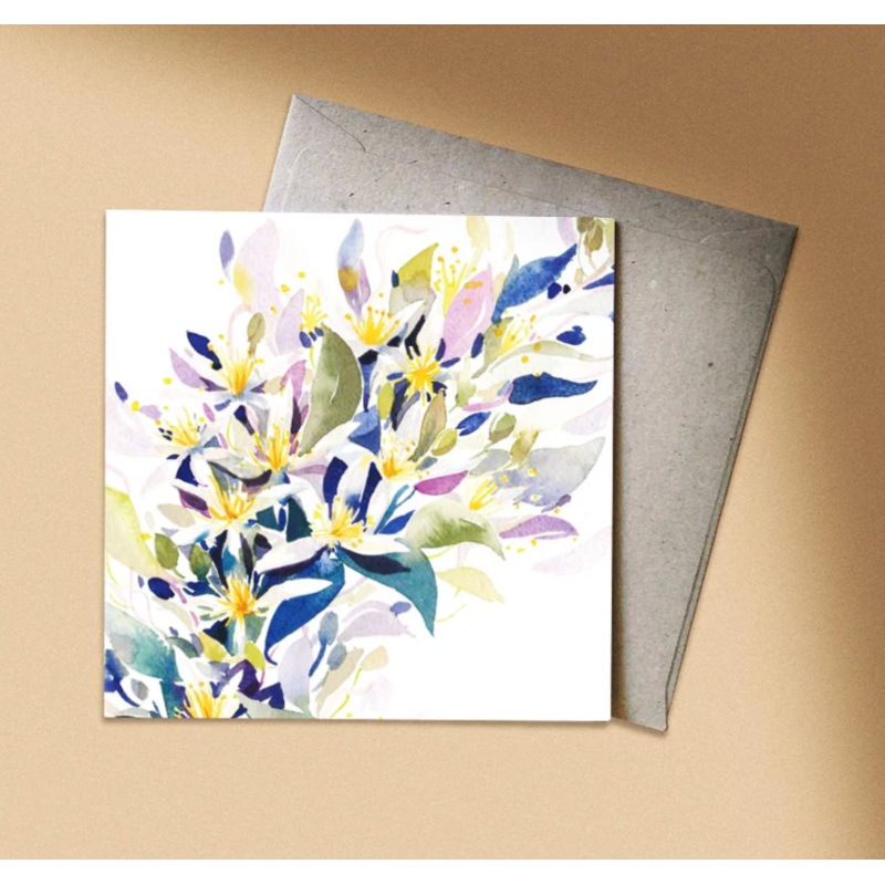 Natalie Martin Clematis Card