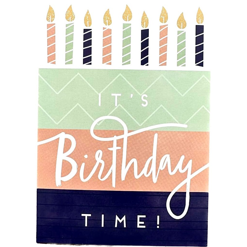Birthday Greetings Card – Birthday Time!