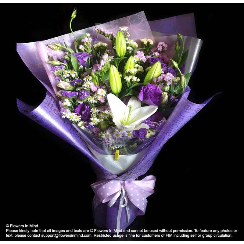 Bouquet of lilies (HB443)