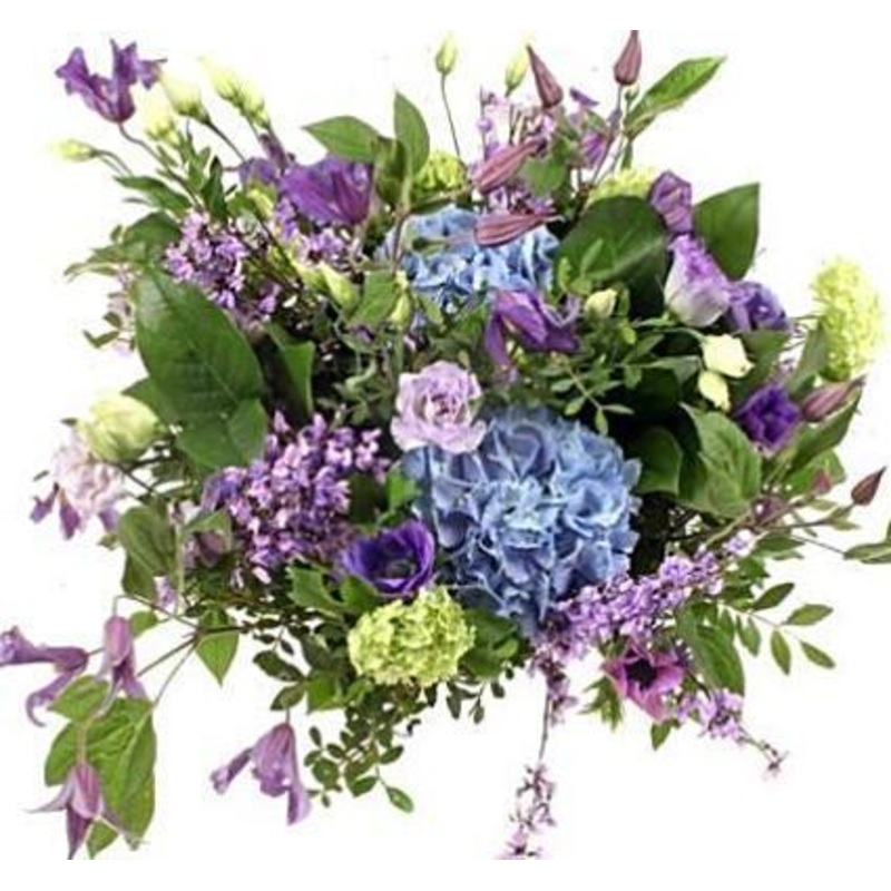 Blue Onyx Bouquet-Extra Small (10 stems) & Small (15 stems) & Regular (20 stems) & Large (30 stems) & Extra Large (45 stems) & Luxury (60 stems) & Glamour (75 stems) & Exclusive Glamour (90 stems)