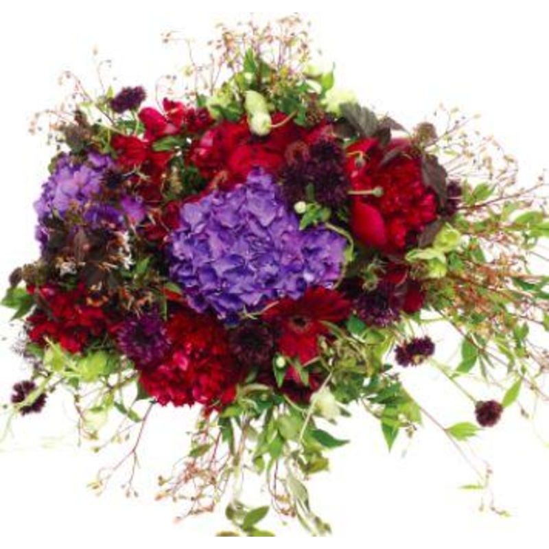 Poetic Garnet Bouquet-Extra Small (20 stems) & Small (25 stems) & Regular ( 35 stems) & Large (45 stems) & Extra Large (55 stems) & Luxury (65 stems) & Glamour (80 stems) & Exclusive Glamour (100 stems)