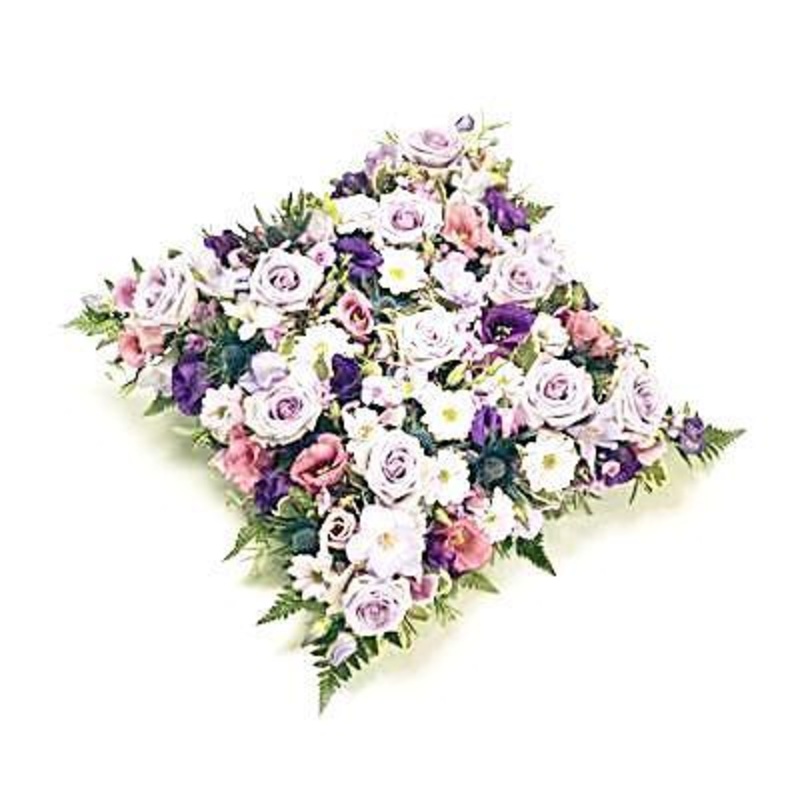 Purple Roses Cushion-Regular (30cm / 12″) & Large (43cm / 17″) & Extra Large (54cm / 21″)