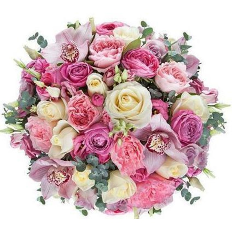 Rosemary Pink Bouquet-Regular (30 stems) & Large (35 stems) & Extra Large (40 stems) & Luxury (50 stems) & Glamour (60 stems) & Exclusive Glamour (70 stems) & Premium (85 stems) & Premium Extra (100 stems)