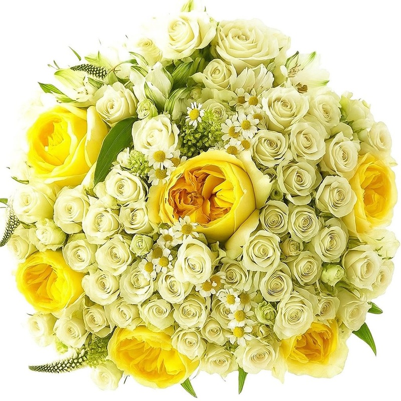 Sweetness Honey Garden Roses Bouquet