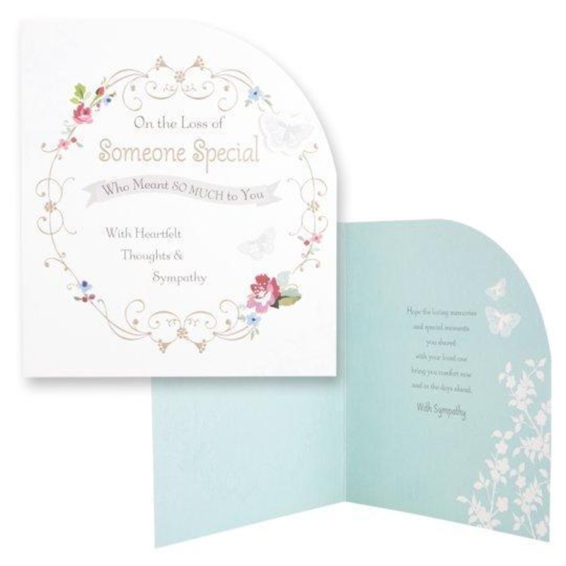 Symphaty Card On The Loss Of Someone Special