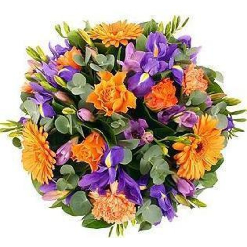 Touch Of Sky Bouquet-Small (25 stems) & Regular (30 stems) & Large (40 stems) & Extra Large (50 stems) & Luxury (60 stems) & Glamour (70 stems) & Exclusive Glamour (80 stems) & Premium (90 stems) & Premium Extra (100 stems) & Deluxe (120 stems) & Posh (15